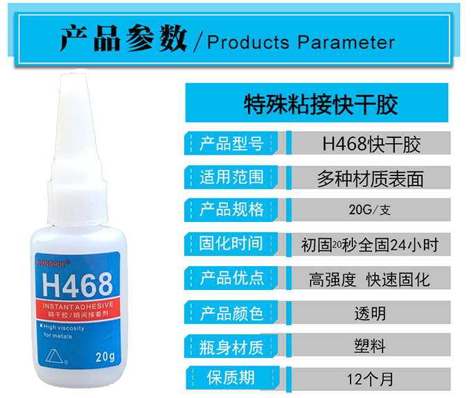 特殊应用快干胶UV封装详细参数